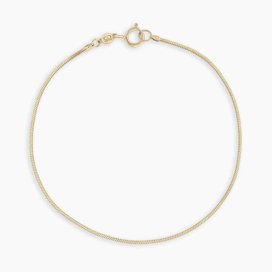 14k Gold Micro Mini Venice Bracelet