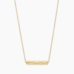 Bespoke Bar Adjustable Necklace (Gold)