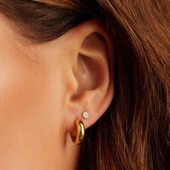 Diamond Pavé Stud